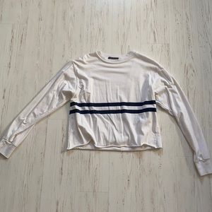 Brandy white long sleeve